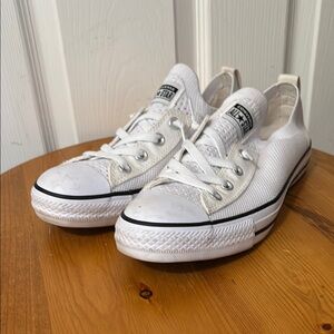 Converse White Low-Top Sneakers